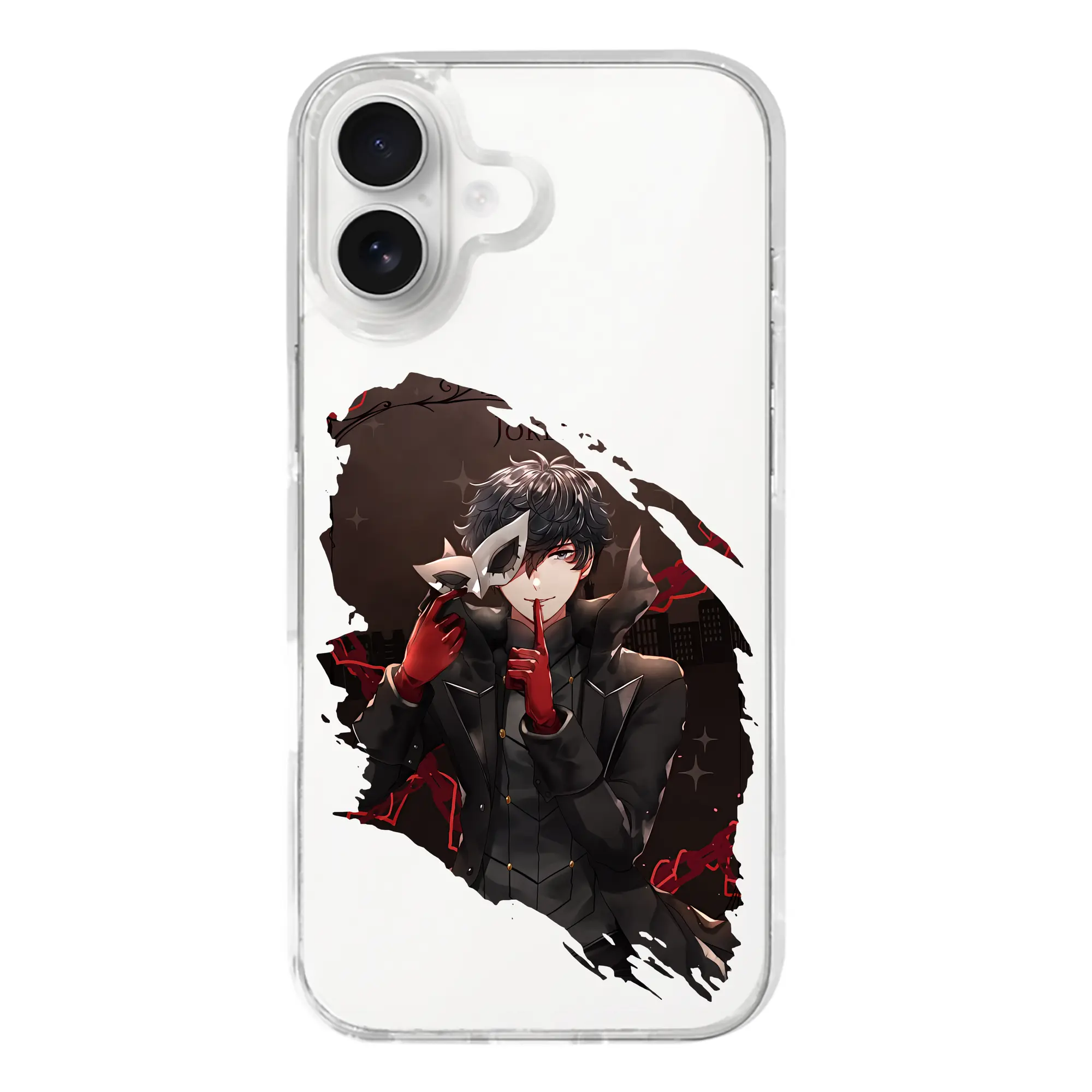 ペルソナ グッズ,主人公 - iPhone 17シリーズ 透明スマホケース – 薄型・耐衝撃・精密フィット保護カバー